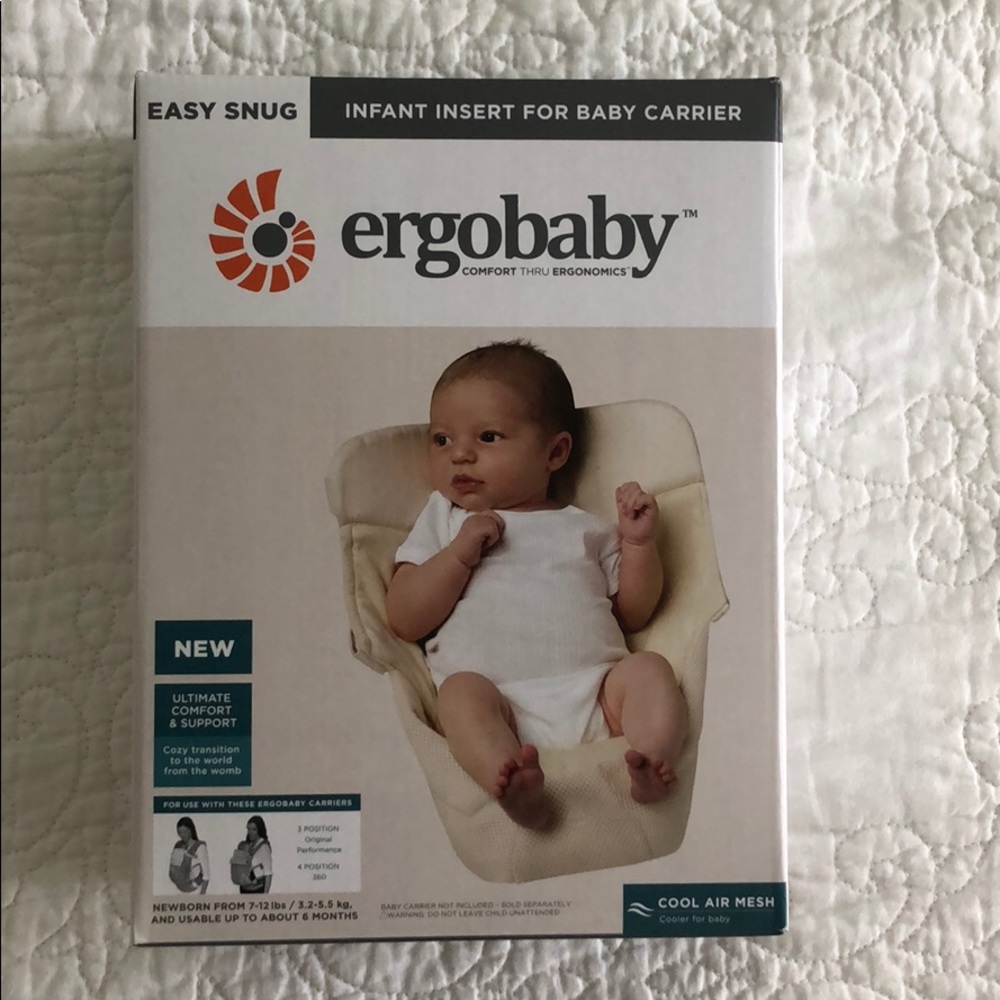 Ergo baby infant insert